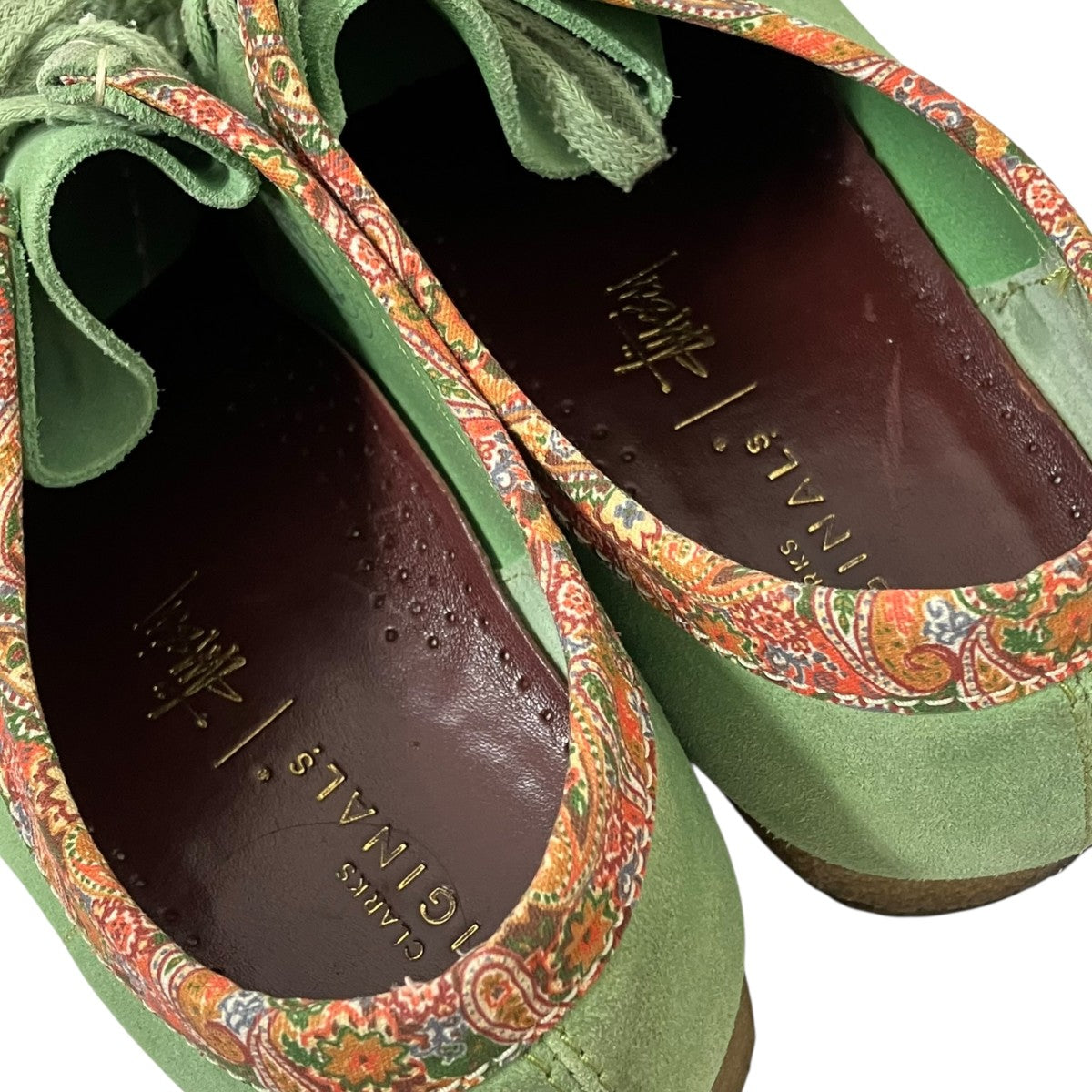 CLARKS×stussy Wallabeeシューズ 古着・中古-6枚目のアイテム画像