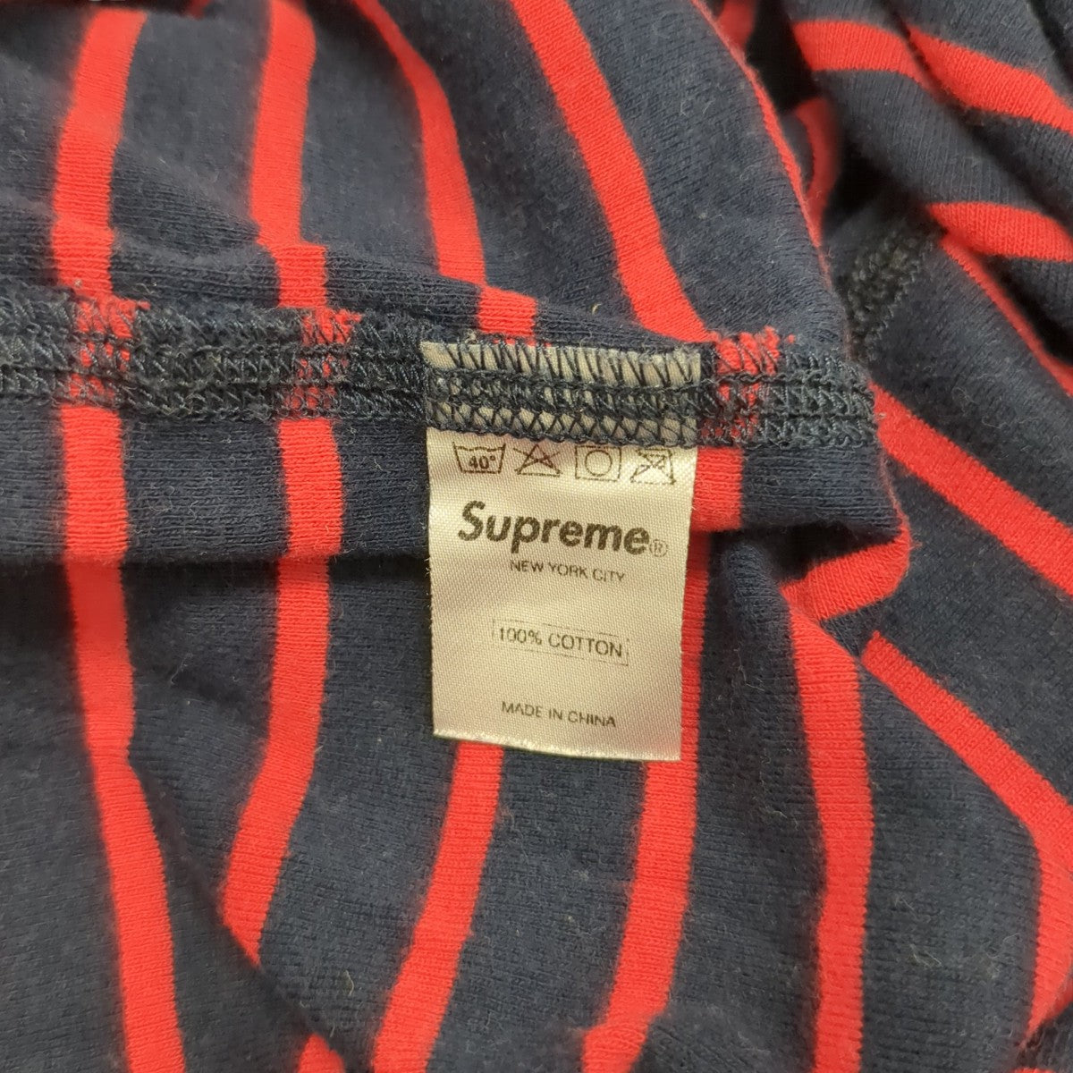 ボーダー長袖Tシャツ