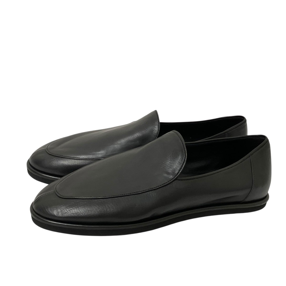 AURALEE レザーシューズsoft leather loafers 古着・中古-2枚目のアイテム画像