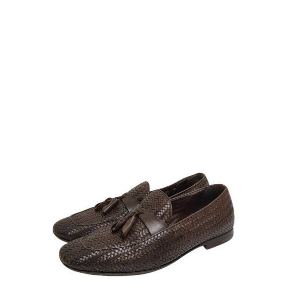Ermenegildo Zegna(エルメネジルドゼニア) ローファー ブラウン サイズ
