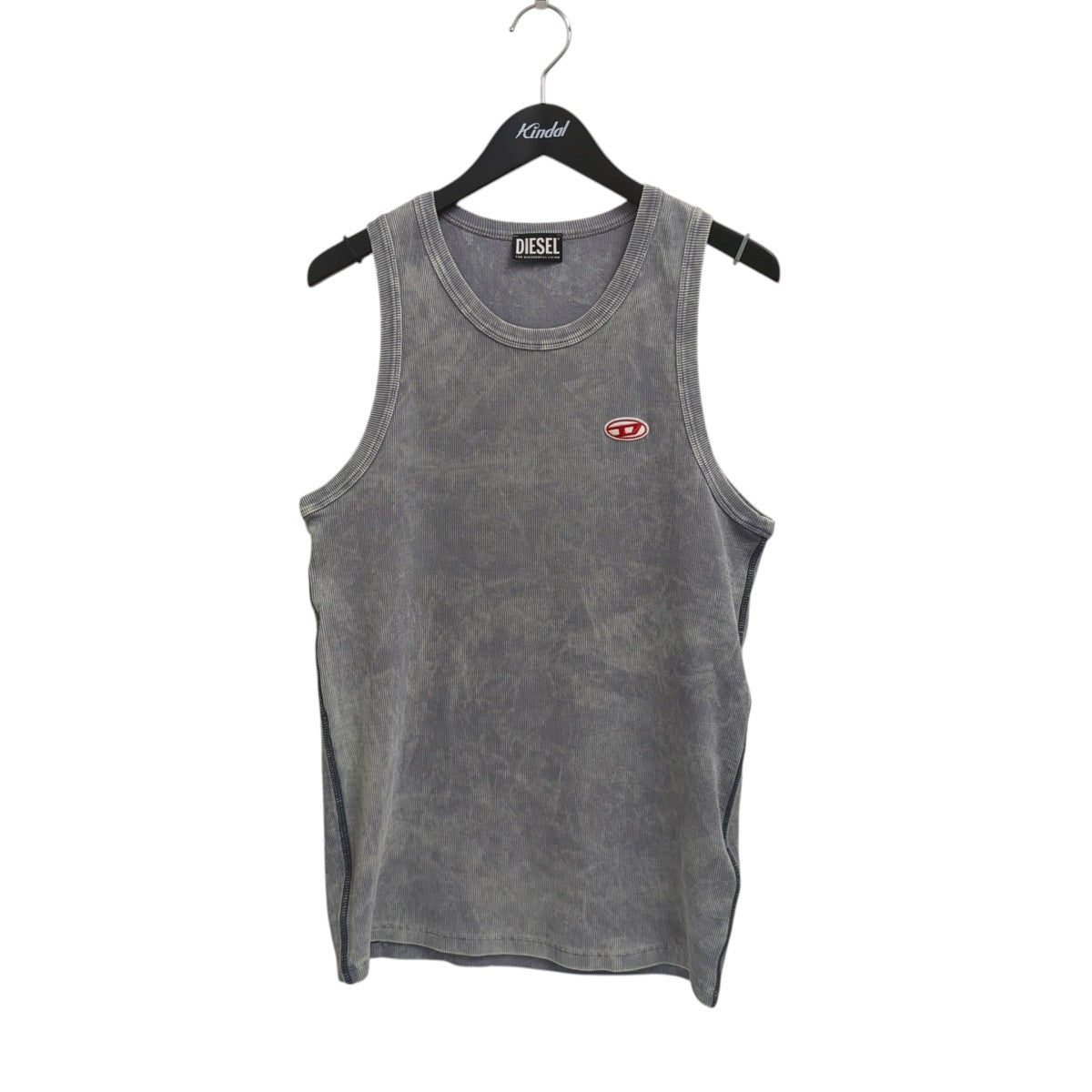 Acid-wash tank top with logo patchタンクトップT-WISTY-G1