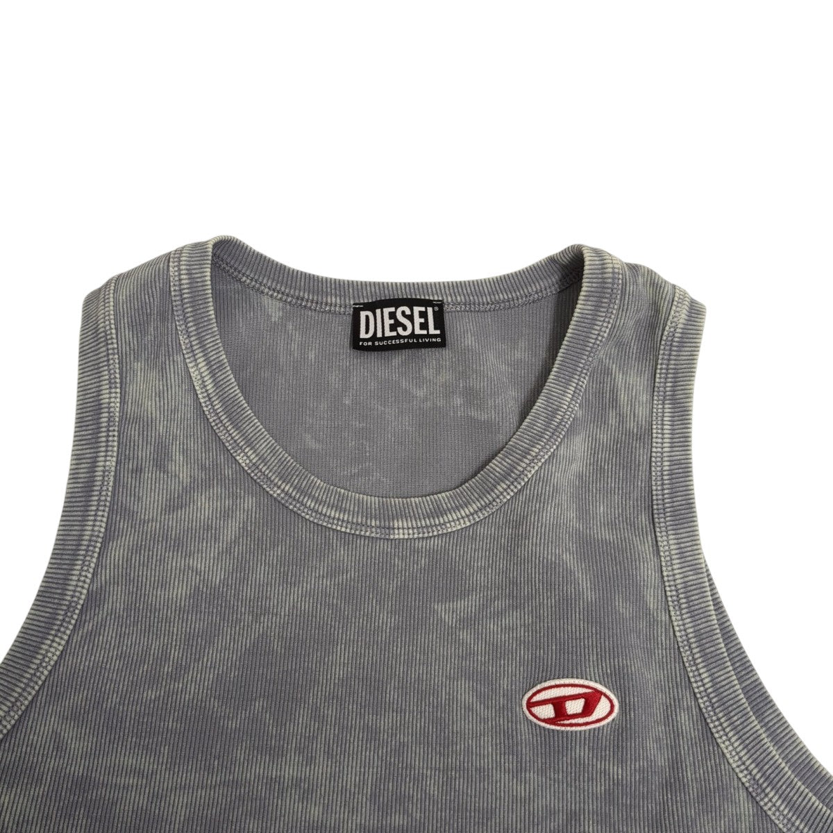 Acid-wash tank top with logo patchタンクトップT-WISTY-G1