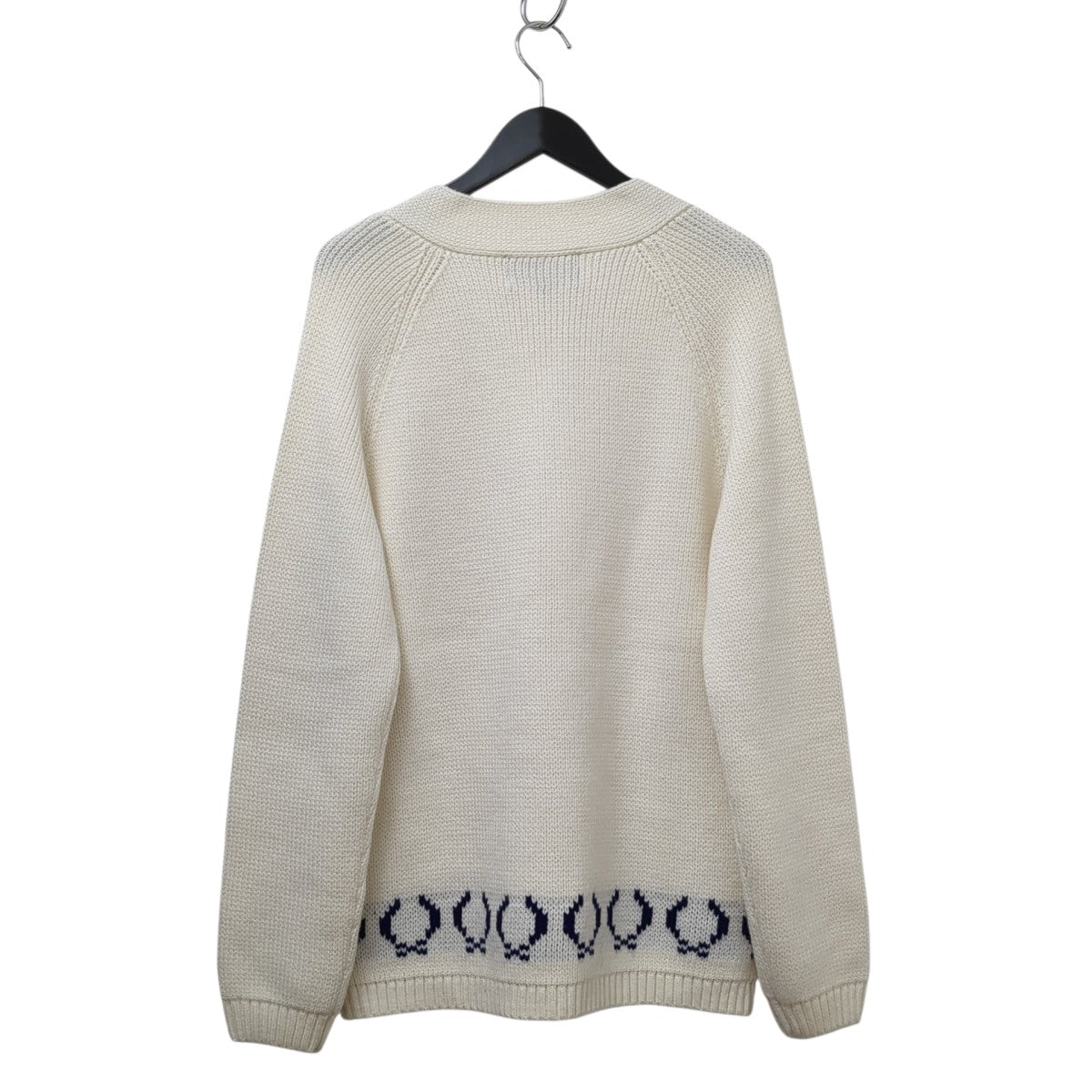 RAF SIMONS×FRED PERRY ニットカーディガン162737 古着・中古-2枚目のアイテム画像