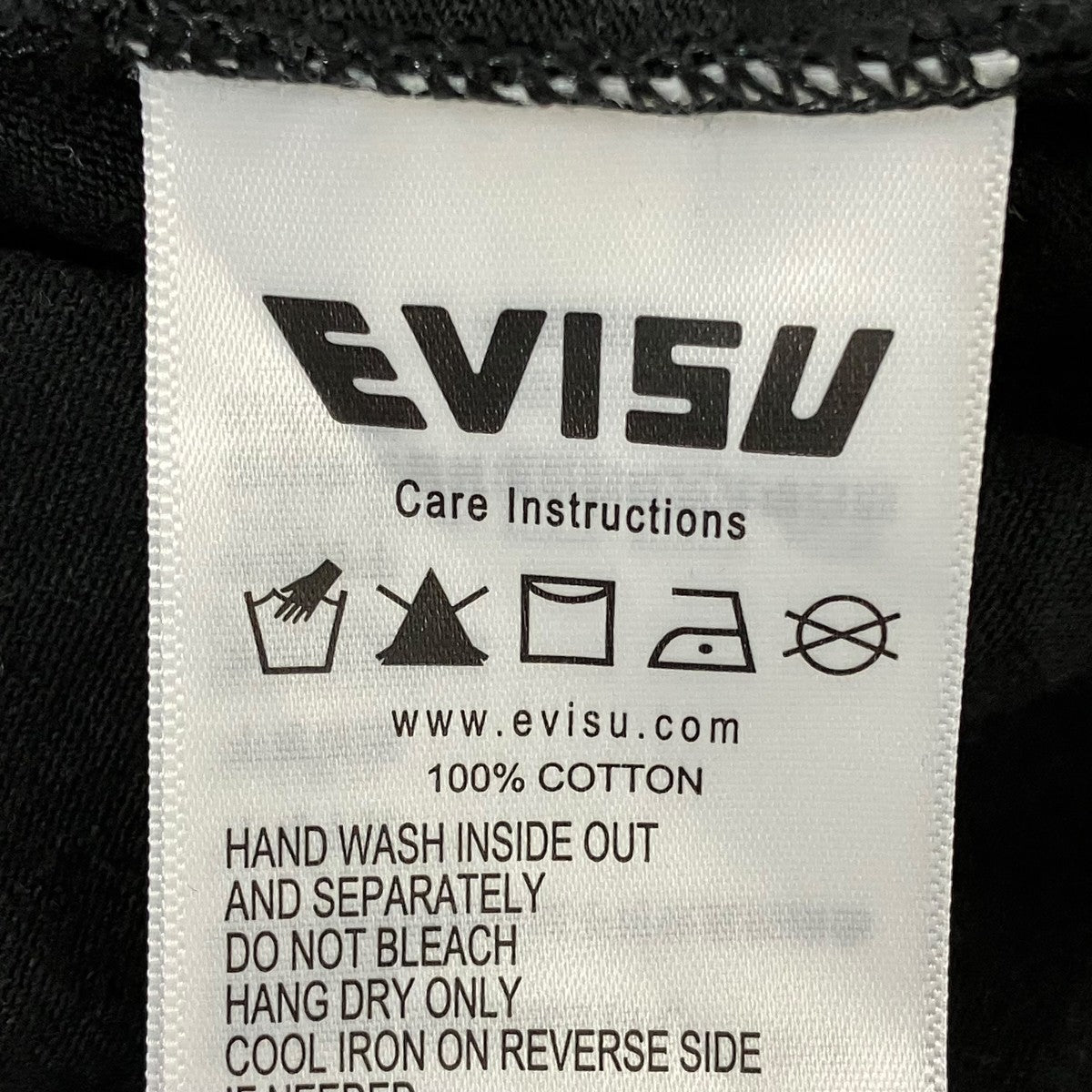 EVISU 漢字プリント Tシャツ2ESHTM6TS1084RXCT 古着・中古-7枚目のアイテム画像