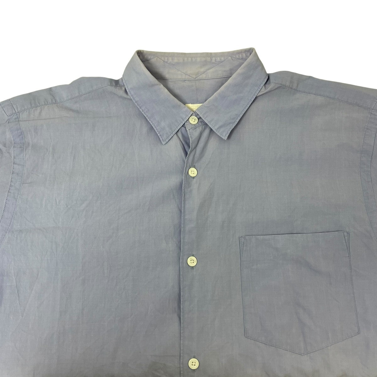 COMOLI 半袖シャツ ブルー COMOLI(コモリ) 半袖シャツ14S-02004 14S-02004 ブルー サイズ 3
