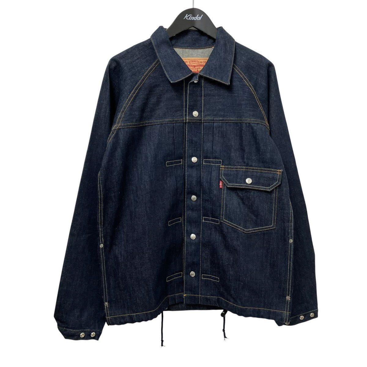 LEVI’S×stussy デニムジャケット 古着・中古-1枚目のアイテム画像