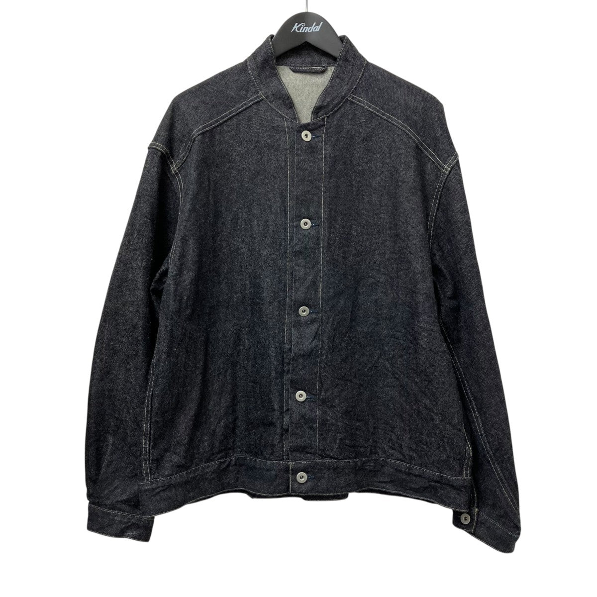 DENIM STAND COLLAR JACKETデニムジャケットBHS23F005 12.9OZ