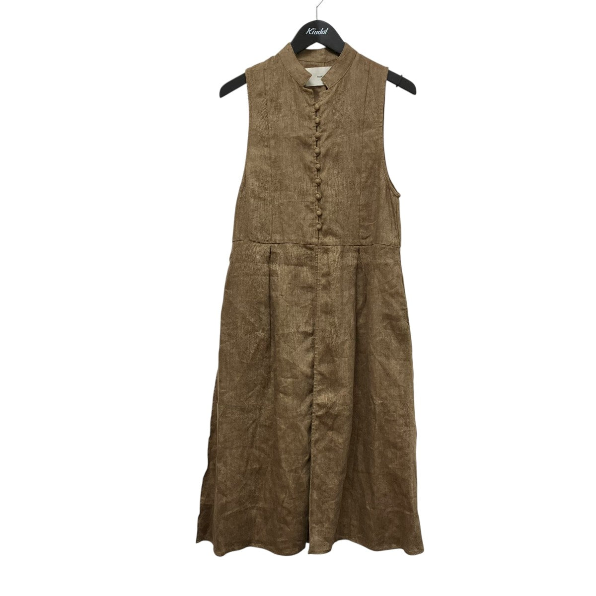 TODAYFUL Herringbone Linen Vestワンピース12010422 古着・中古-1枚目のアイテム画像
