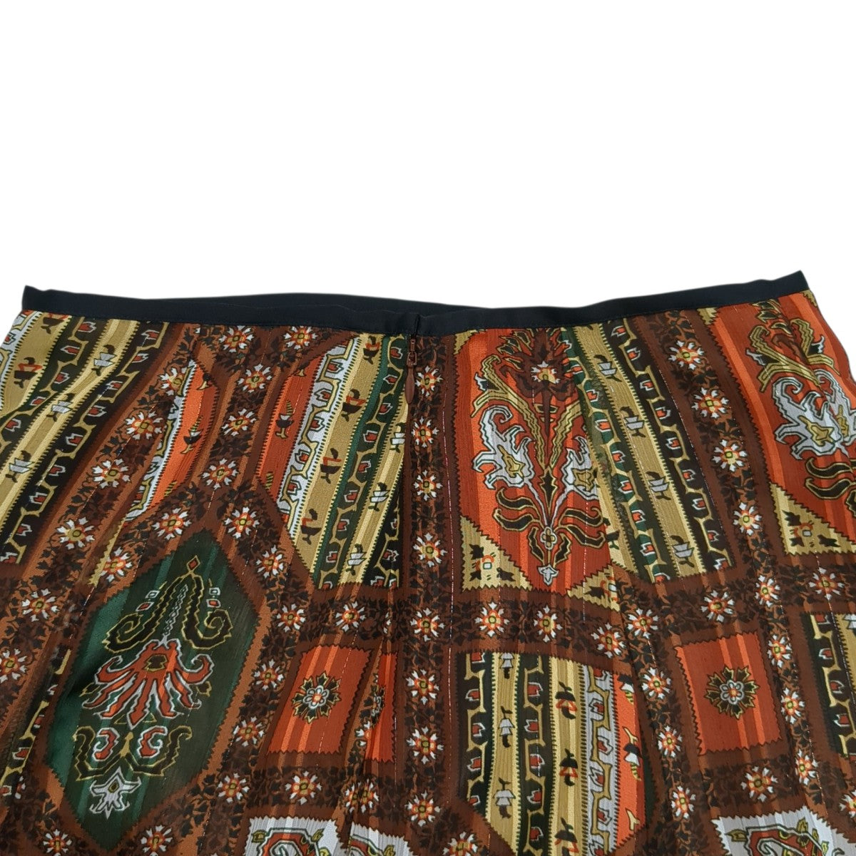 mame kurogouchi スカートMM20PF-SK704 Stained Glass Printed Skirt 古着・中古-4枚目のアイテム画像