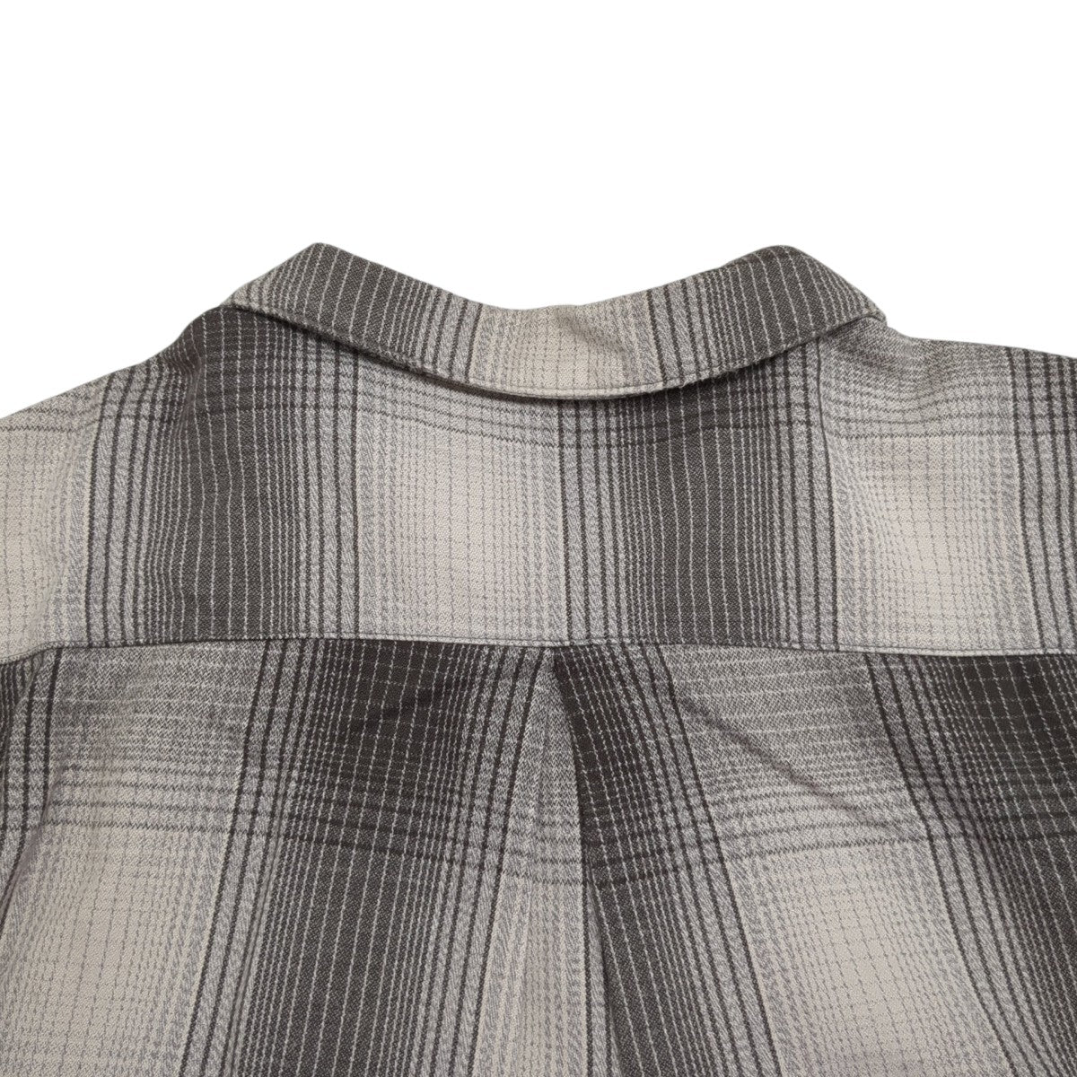 TシャツANC-SH21 DAMAGED FLANNEL CHECK SHIRT