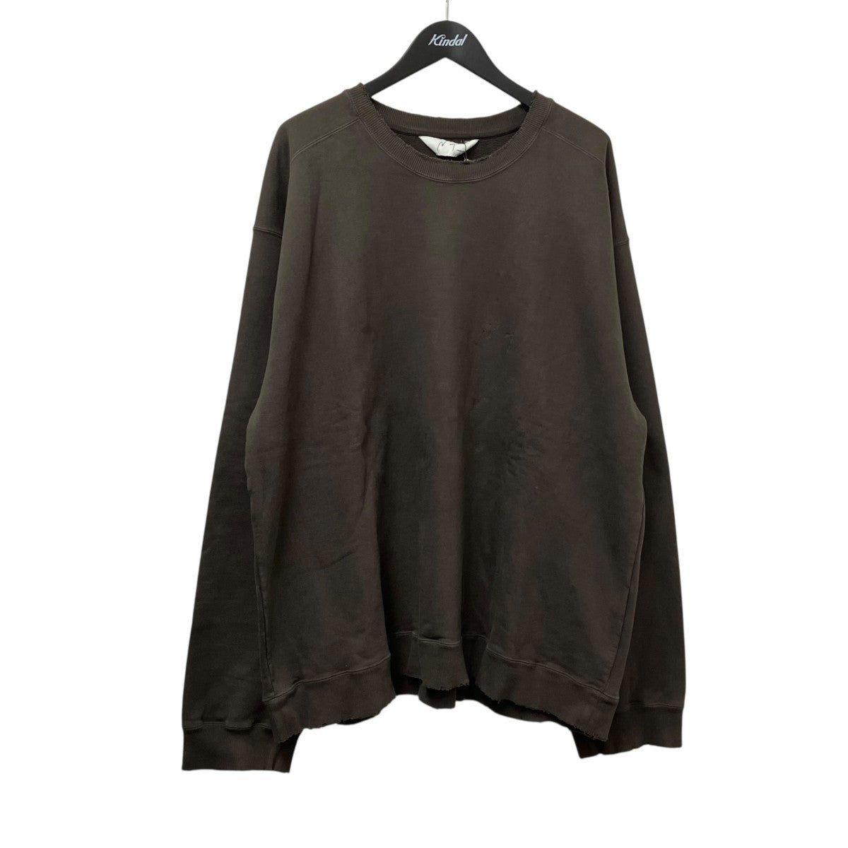 ANCELLM AGING OVER SWEAT SHIRTスウェットANC-CT41 古着・中古-1枚目のアイテム画像