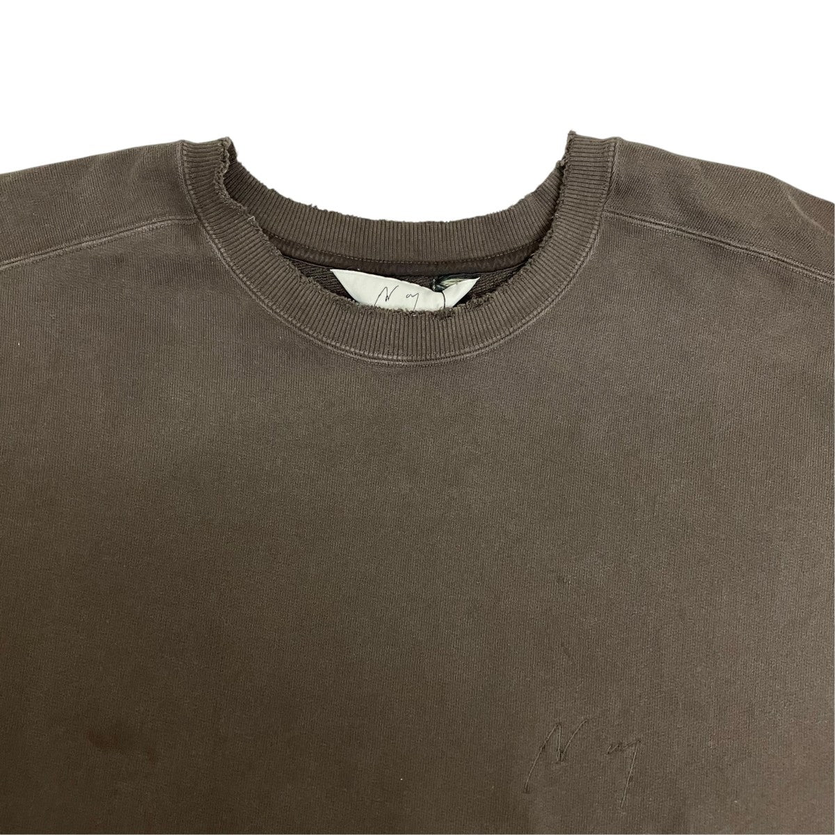 ANCELLM AGING OVER SWEAT SHIRTスウェットANC-CT41 古着・中古-3枚目のアイテム画像