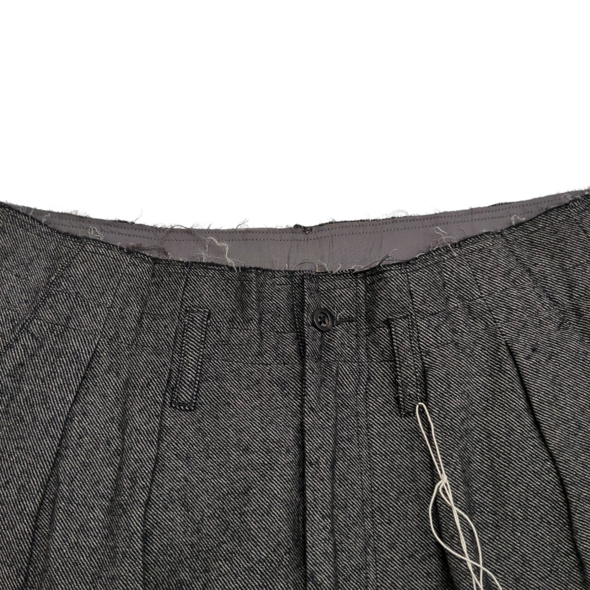 スラックスANC-PT94 SHRINK WOOL WIDE SLACKS