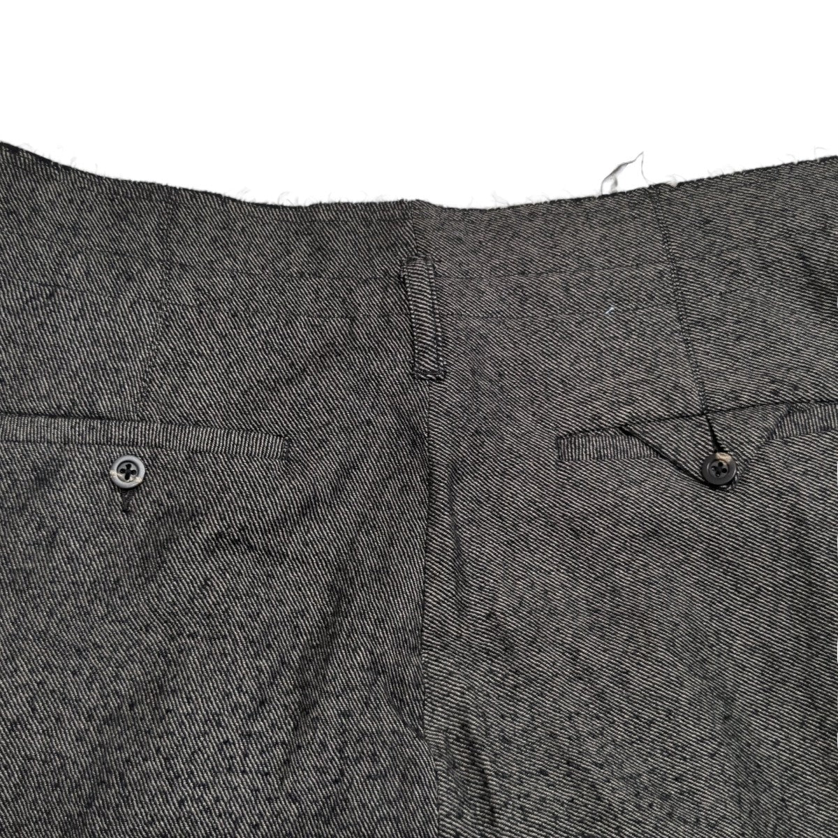 スラックスANC-PT94 SHRINK WOOL WIDE SLACKS