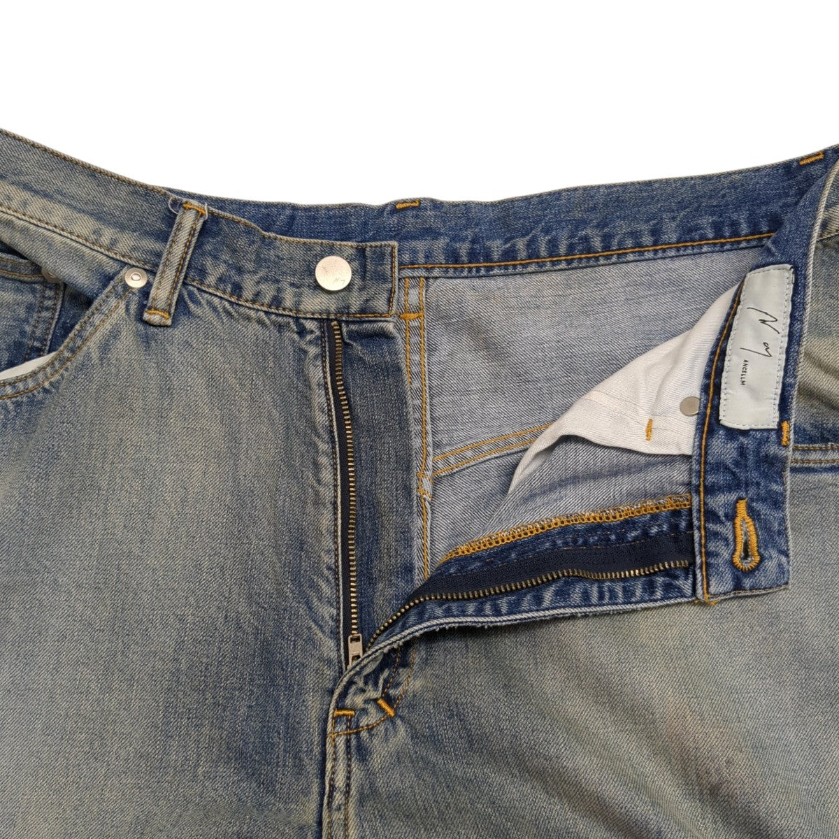 AGING STRAIGHT 5P DENIM PANTSデニムパンツANC-PT78