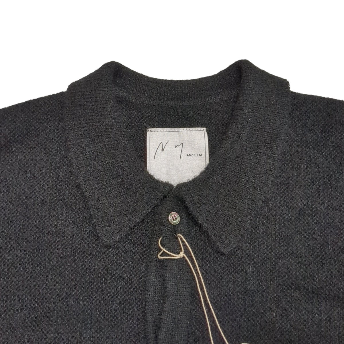 セーターANC-KN19 KIMONO KNIT SHIRT