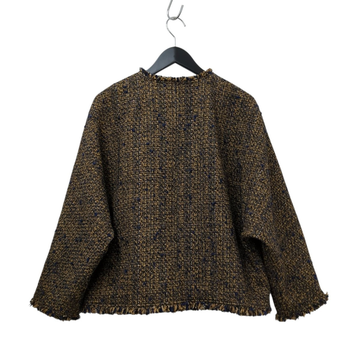 journal standard L’essage GIOLICAツイードWIDEジャケットツイードジャケット25010370050030 古着・中古-3枚目のアイテム画像