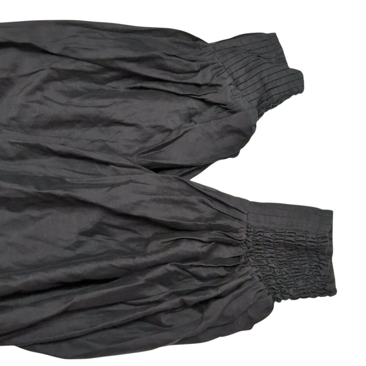 Cotton Silk Pintuck Collar Dress長袖ワンピース010461WW2