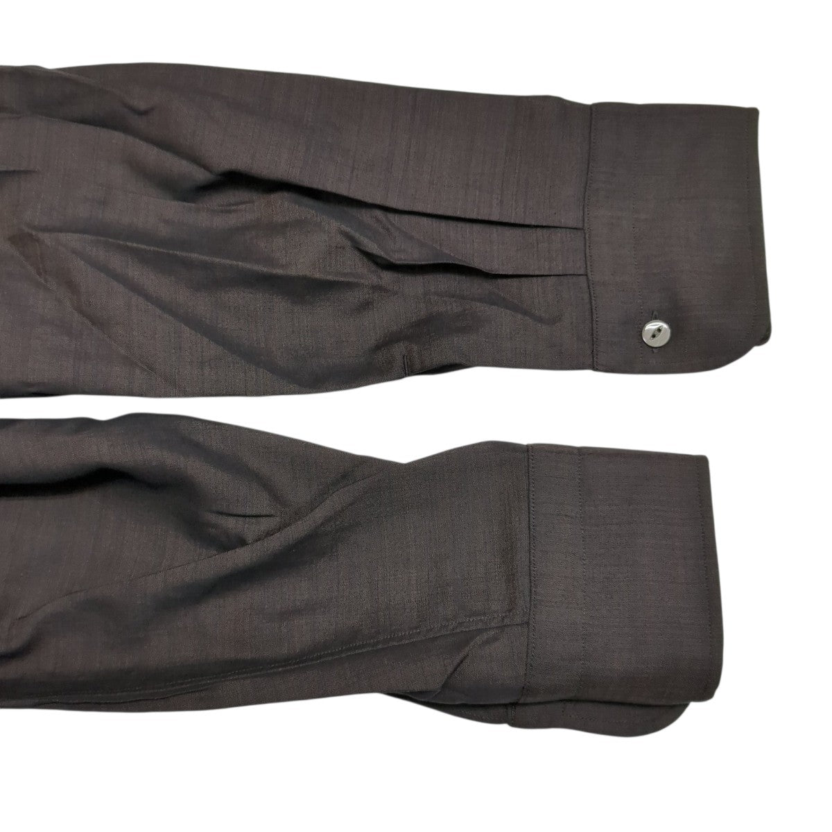 MAATEE＆SONS 24SSWOOL ONE PIECE COLLAR SHIRTS長袖シャツMT4103-0609 古着・中古-5枚目のアイテム画像