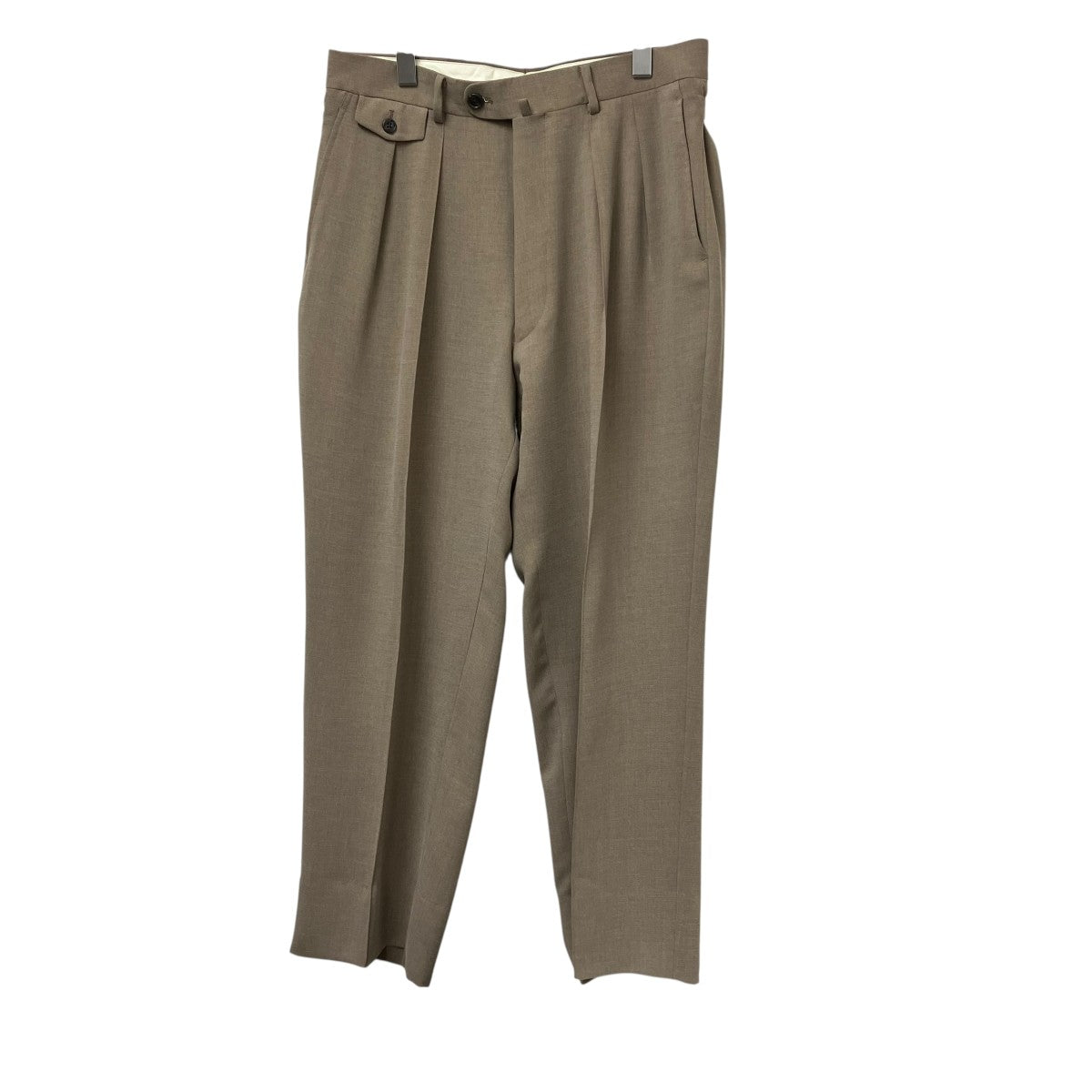 RAINMAKER MELANGE TWILL WIDE TROUSERSスラックスRM241-011 古着・中古-1枚目のアイテム画像