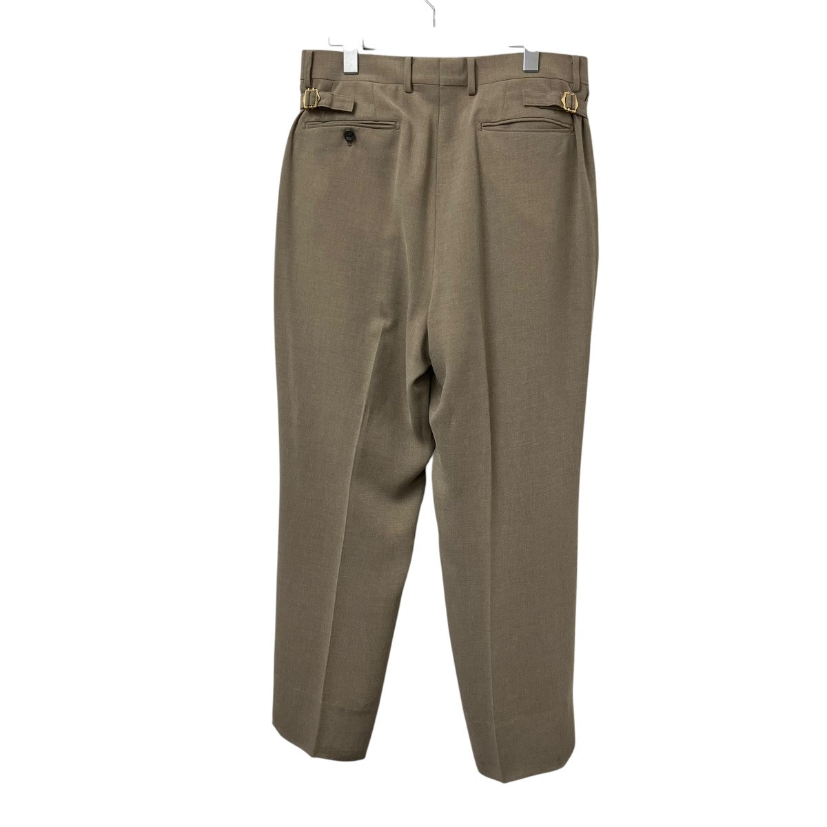 RAINMAKER MELANGE TWILL WIDE TROUSERSスラックスRM241-011 古着・中古-2枚目のアイテム画像