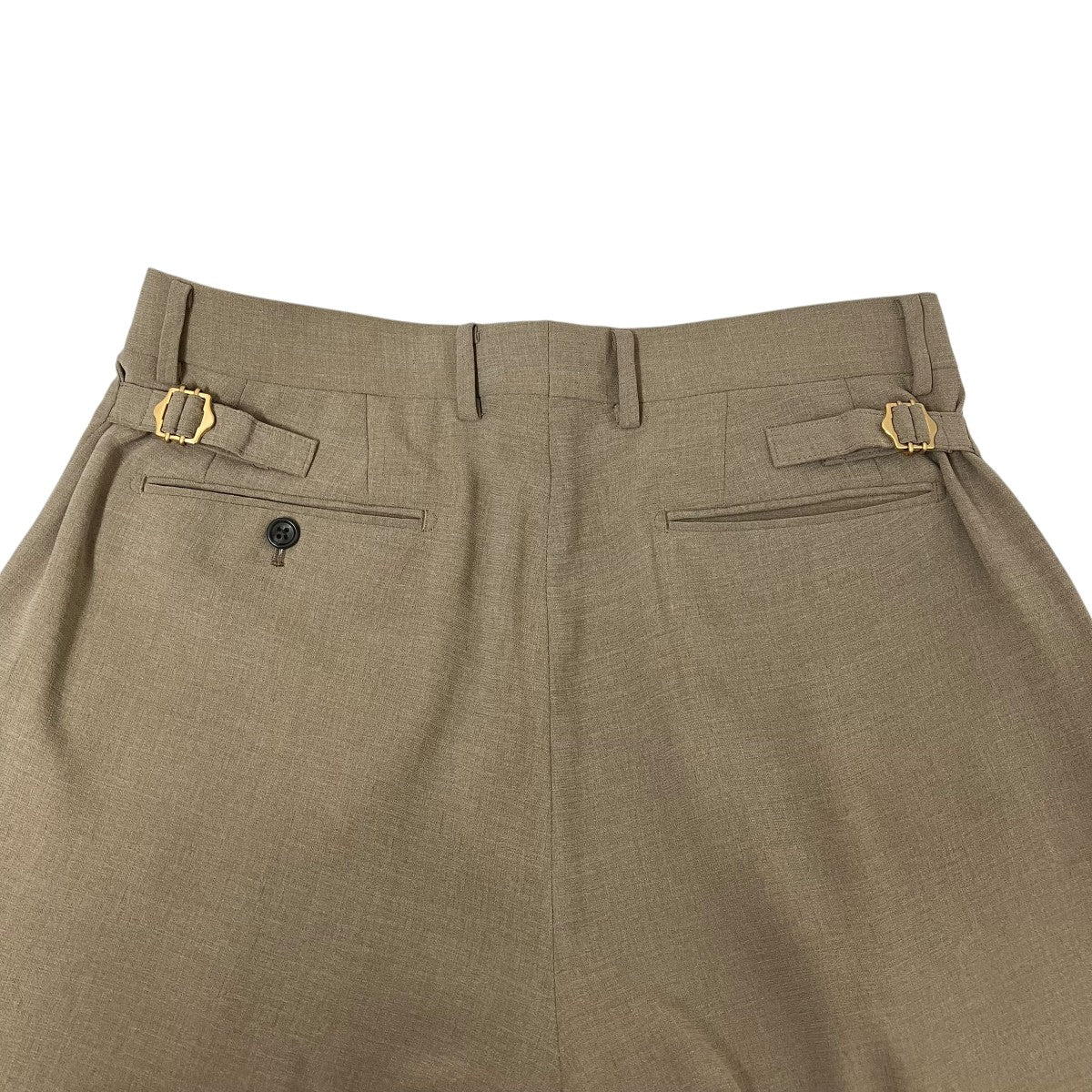 RAINMAKER MELANGE TWILL WIDE TROUSERSスラックスRM241-011 古着・中古-5枚目のアイテム画像