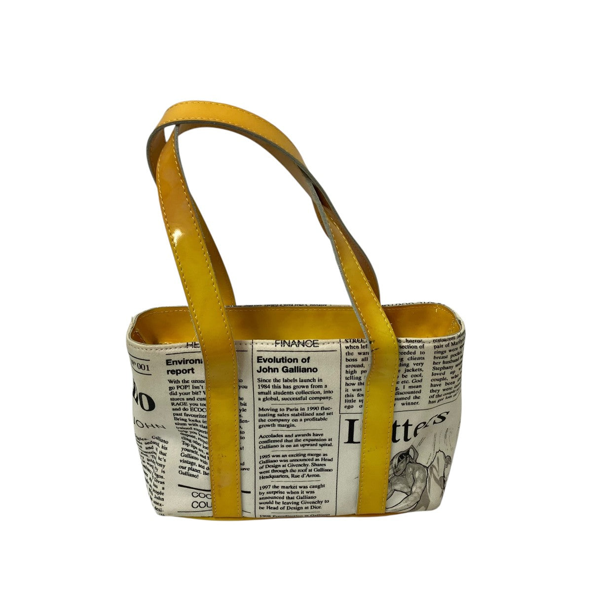 JOHN GALLIANO ハンドバッグ 古着・中古-2枚目のアイテム画像