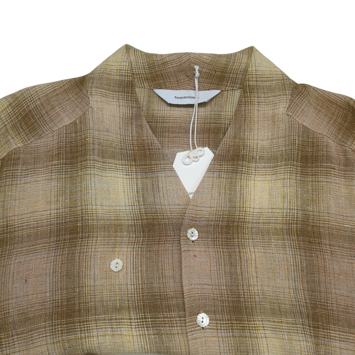 25SSWA-NECK CHECK SHIRT長袖シャツ25SS-SY9-003