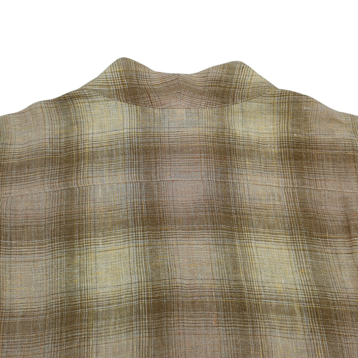 25SSWA-NECK CHECK SHIRT長袖シャツ25SS-SY9-003