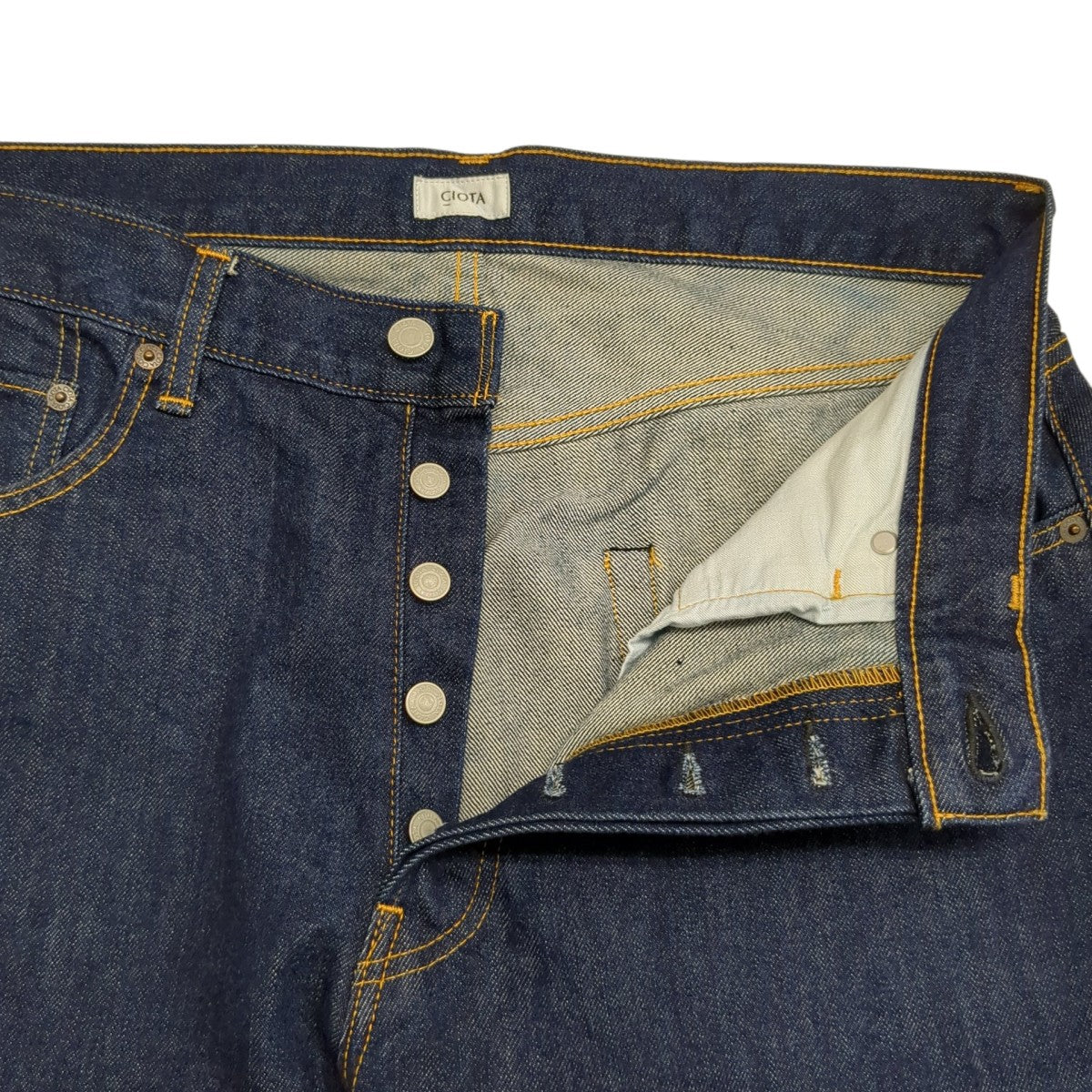 本藍スビンコットン 13．5oz ストレートデニムデニムパンツPTM-1STB