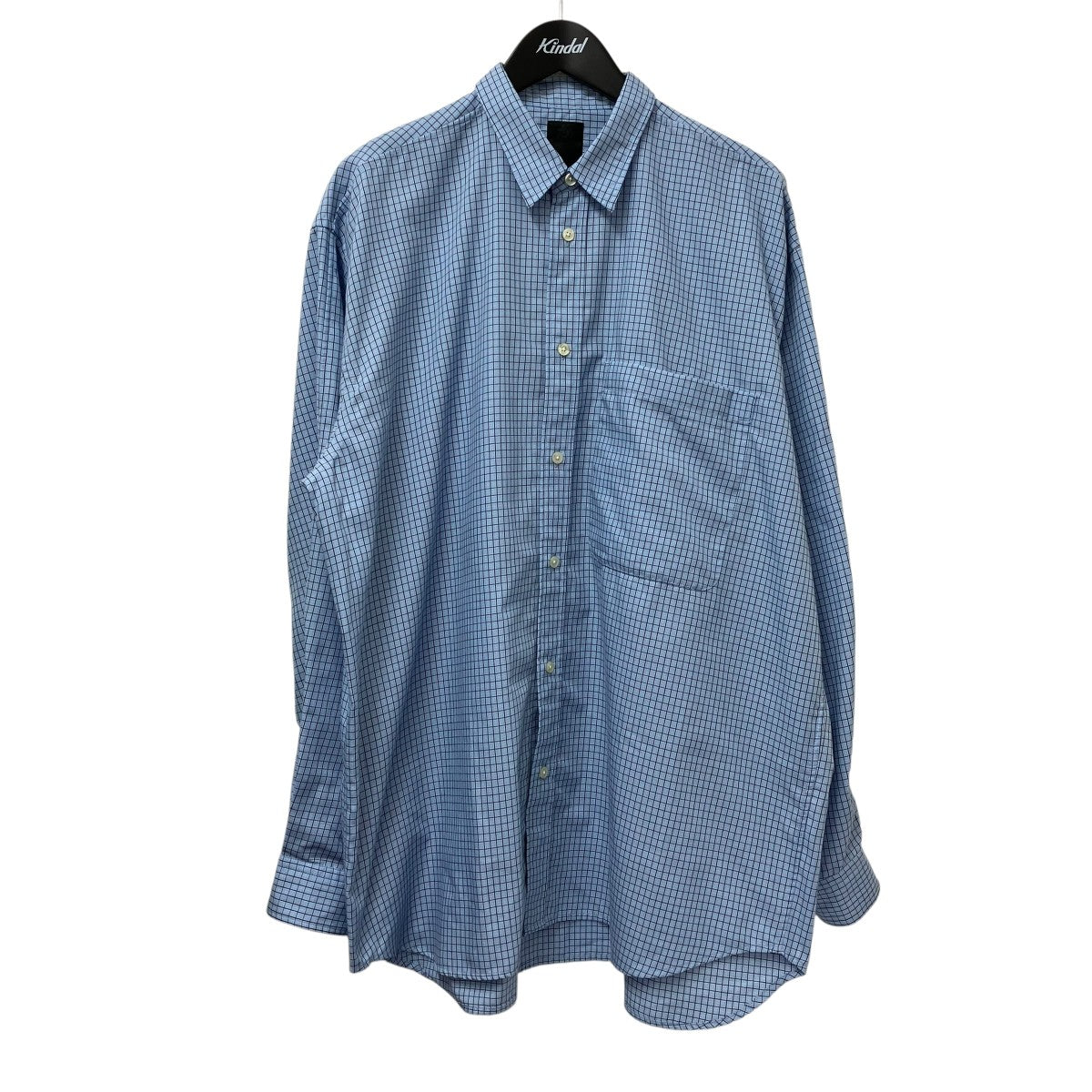 TECH REGULAR COLLAR SHIRTS L S TATTERSALLチェック長袖シャツBE-83024