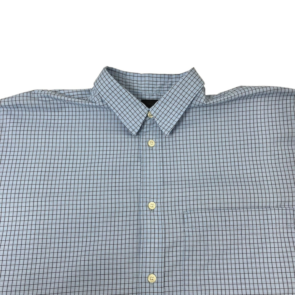 TECH REGULAR COLLAR SHIRTS L S TATTERSALLチェック長袖シャツBE-83024