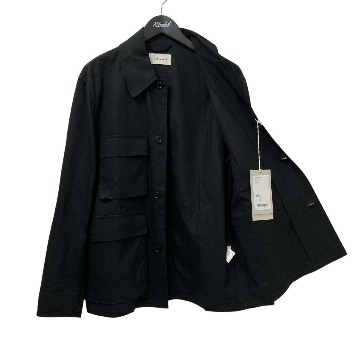 ORGANIC GIZA VOILE YARN TWILL 4POCKETS JACKETジャケットA25A05BL01C