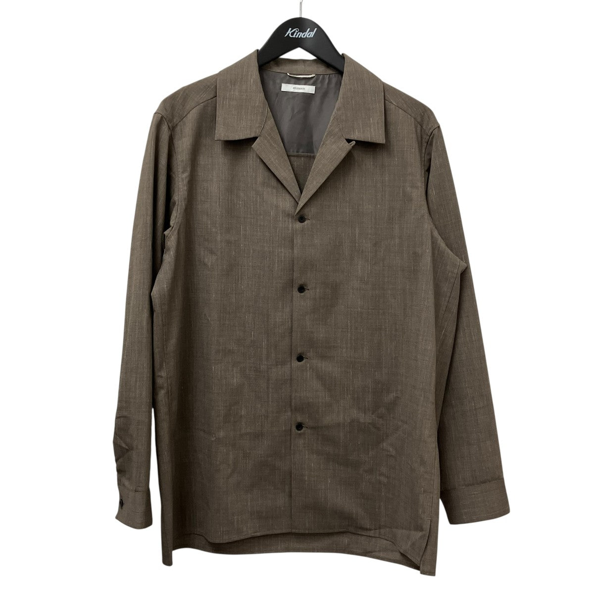 シャツ116300069 Linenwool Cupra Shirts