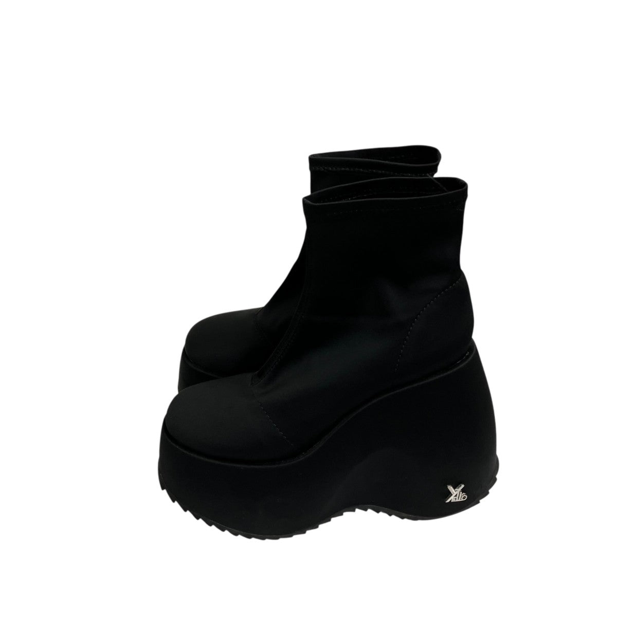 TOKYO BLACK PLATFORM SHORT BOOTSブーツ
