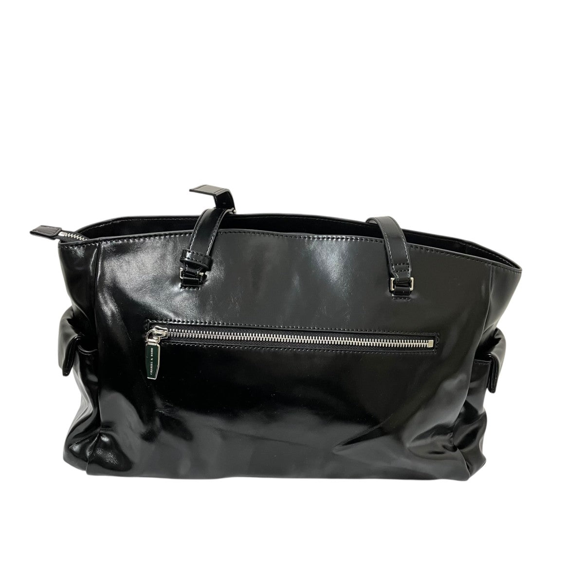 Rachel Multi-Pocket Tote Bag - Noirレザートートバッグ30160258