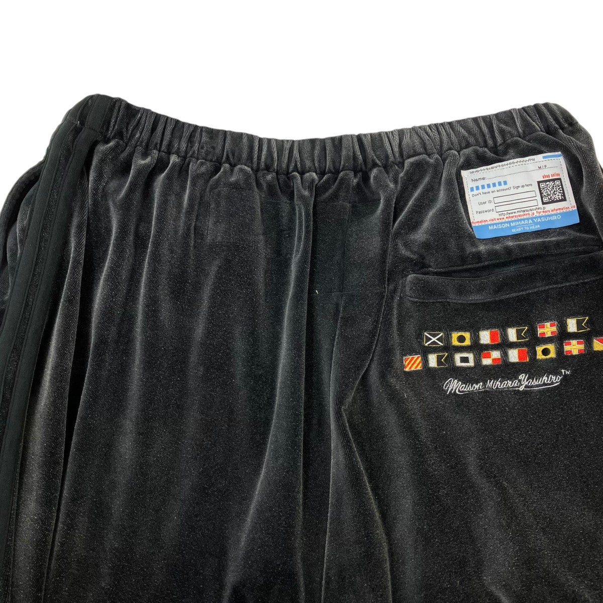 velour track pantsベロアトラックパンツA11PT583