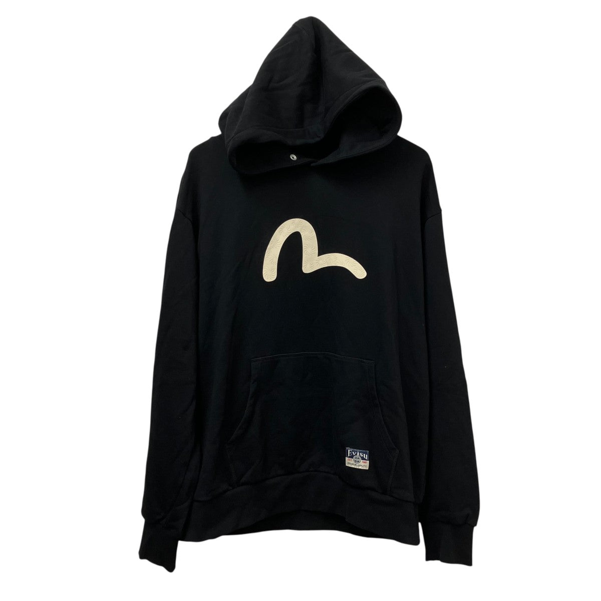 EVISU カモメプリント リラックスフィット フーディー2EAHTM5SW1252RXCT 古着・中古-1枚目のアイテム画像
