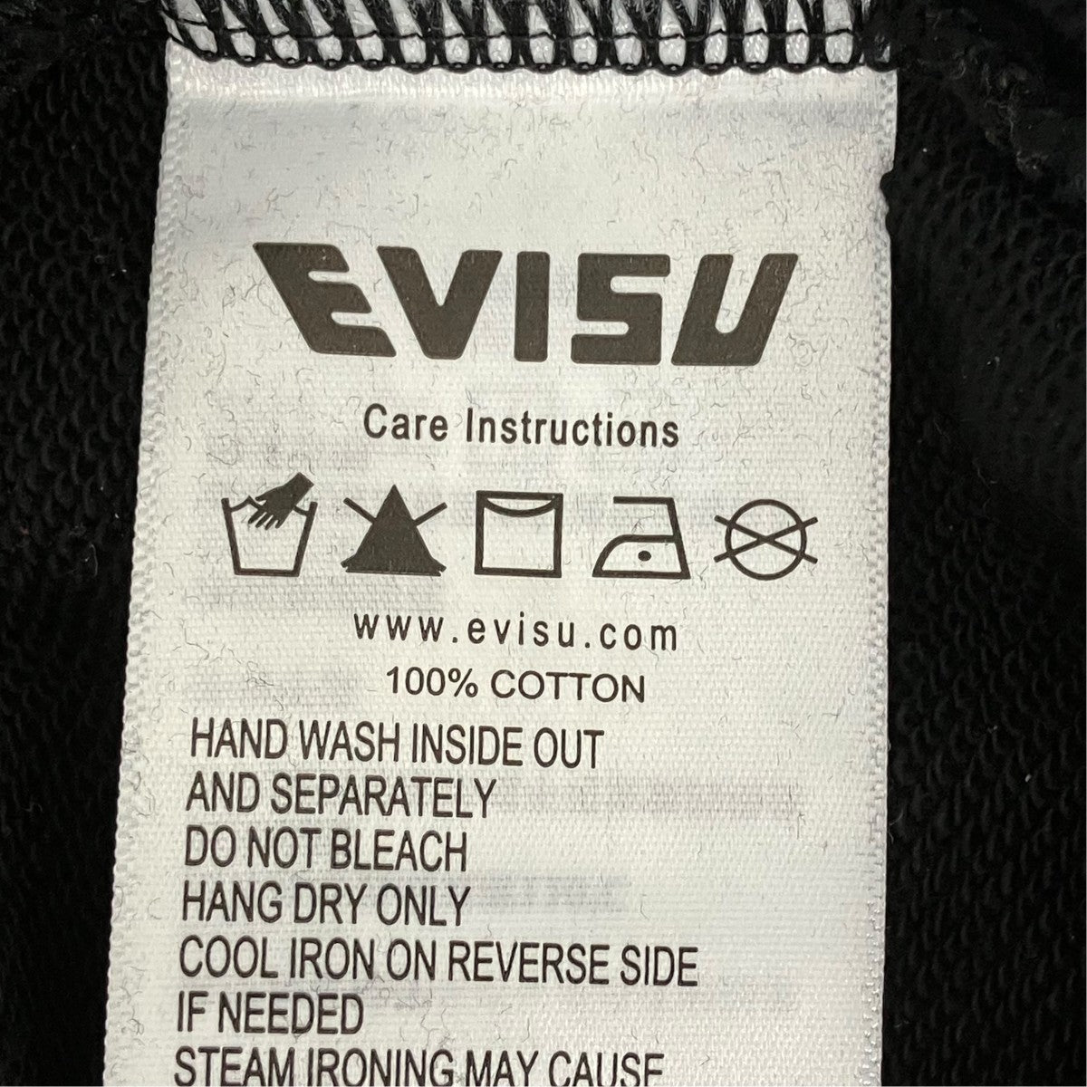 EVISU カモメプリント リラックスフィット フーディー2EAHTM5SW1252RXCT 古着・中古-7枚目のアイテム画像