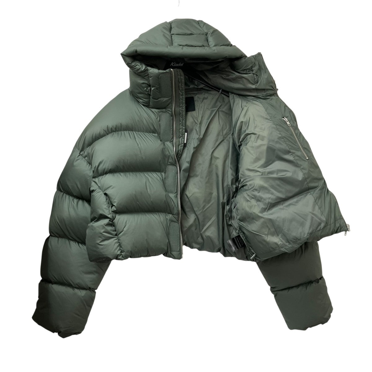 ENTIRE STUDIOS MML HOODED PUFFFER中綿ジャケット 古着・中古-2枚目のアイテム画像