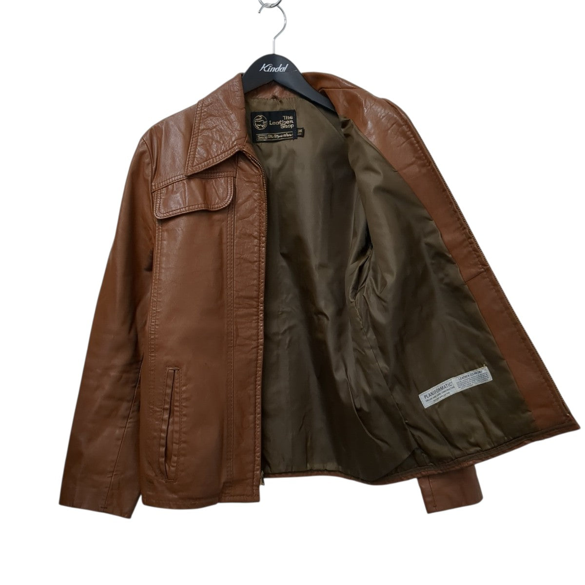 Sears 70’ｓレザージャケット 古着・中古-2枚目のアイテム画像