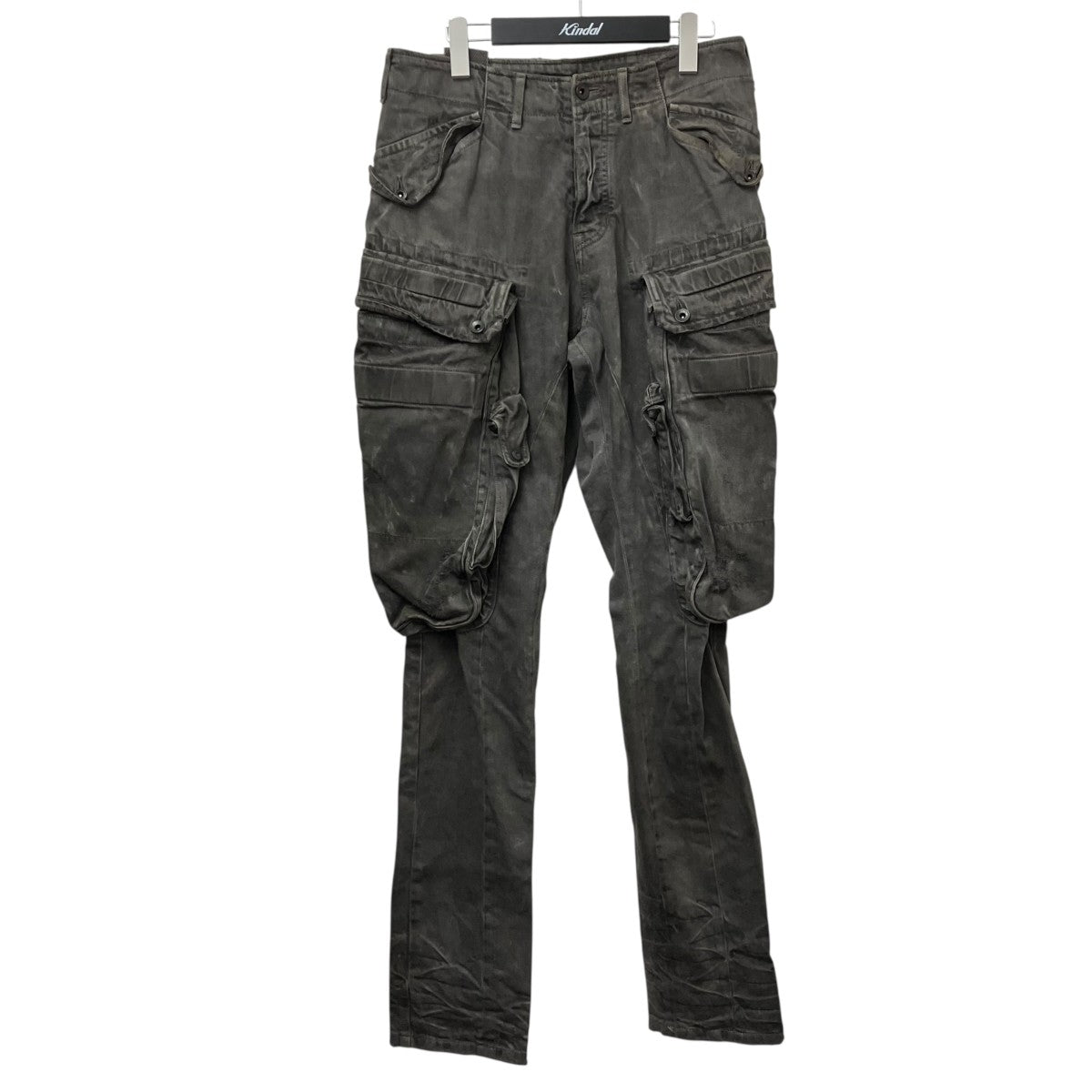 JULIUS crackカーゴパンツ 古着・中古-1枚目のアイテム画像