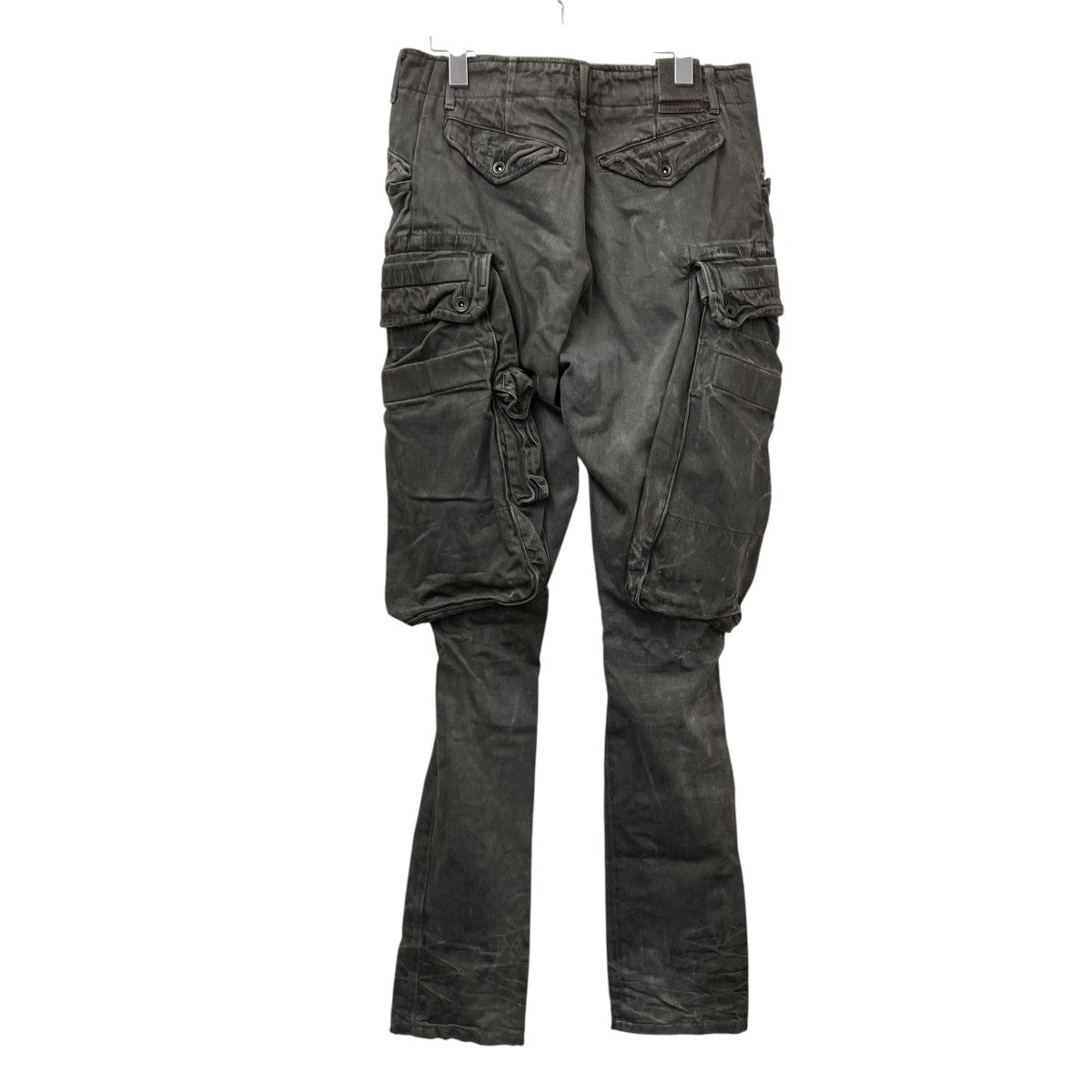 JULIUS crackカーゴパンツ 古着・中古-2枚目のアイテム画像