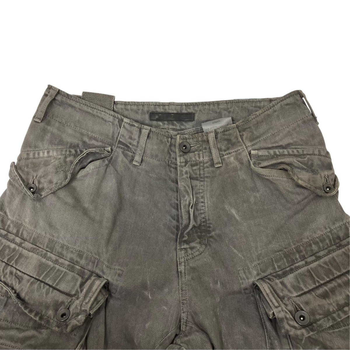 JULIUS crackカーゴパンツ 古着・中古-3枚目のアイテム画像