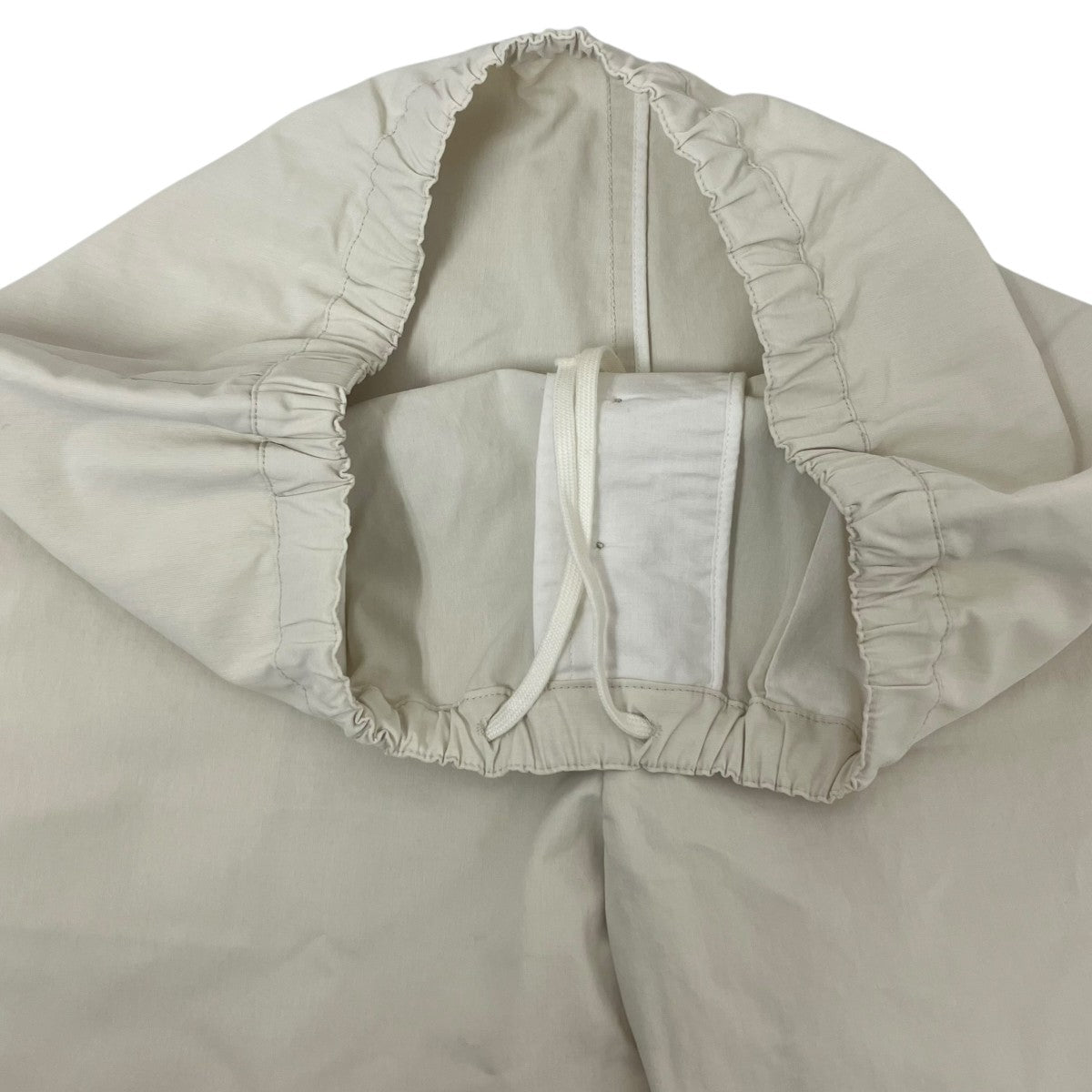 18SSTECHNO COTTON WIDE LEG TROUSERSイージーパンツJSUN310731