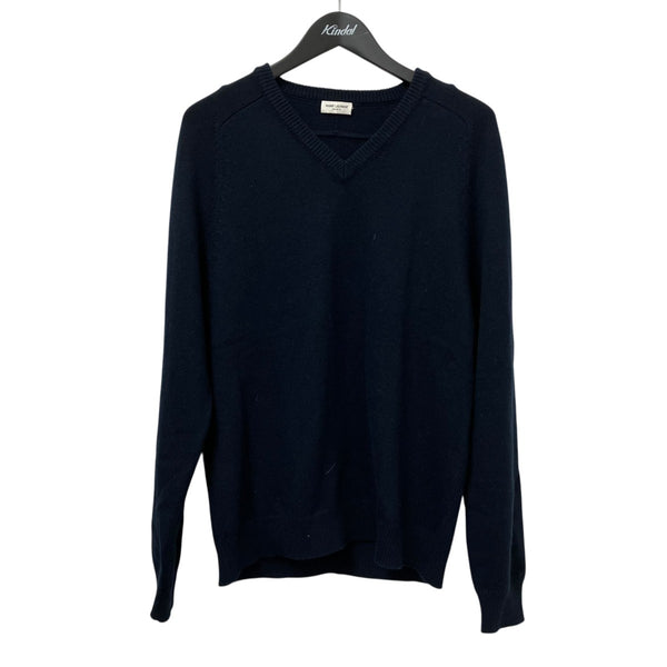 Saint Laurent Paris(サンローランパリ) Vネックカシミヤニット