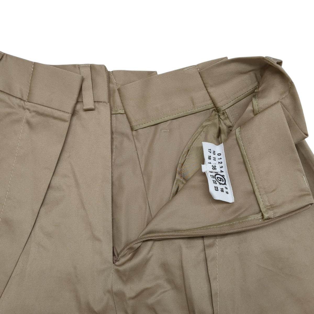 MM6 Maison Margiela プリーツトラウザーズ ハイライズパンツスラックスS52KA0534 古着・中古-5枚目のアイテム画像