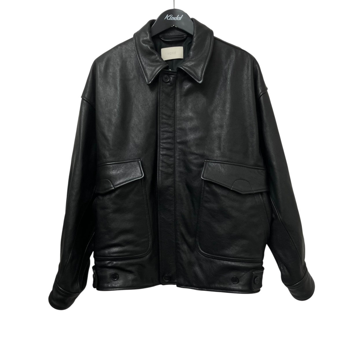 Leather Flight JacketジャケットYK25FW01017B