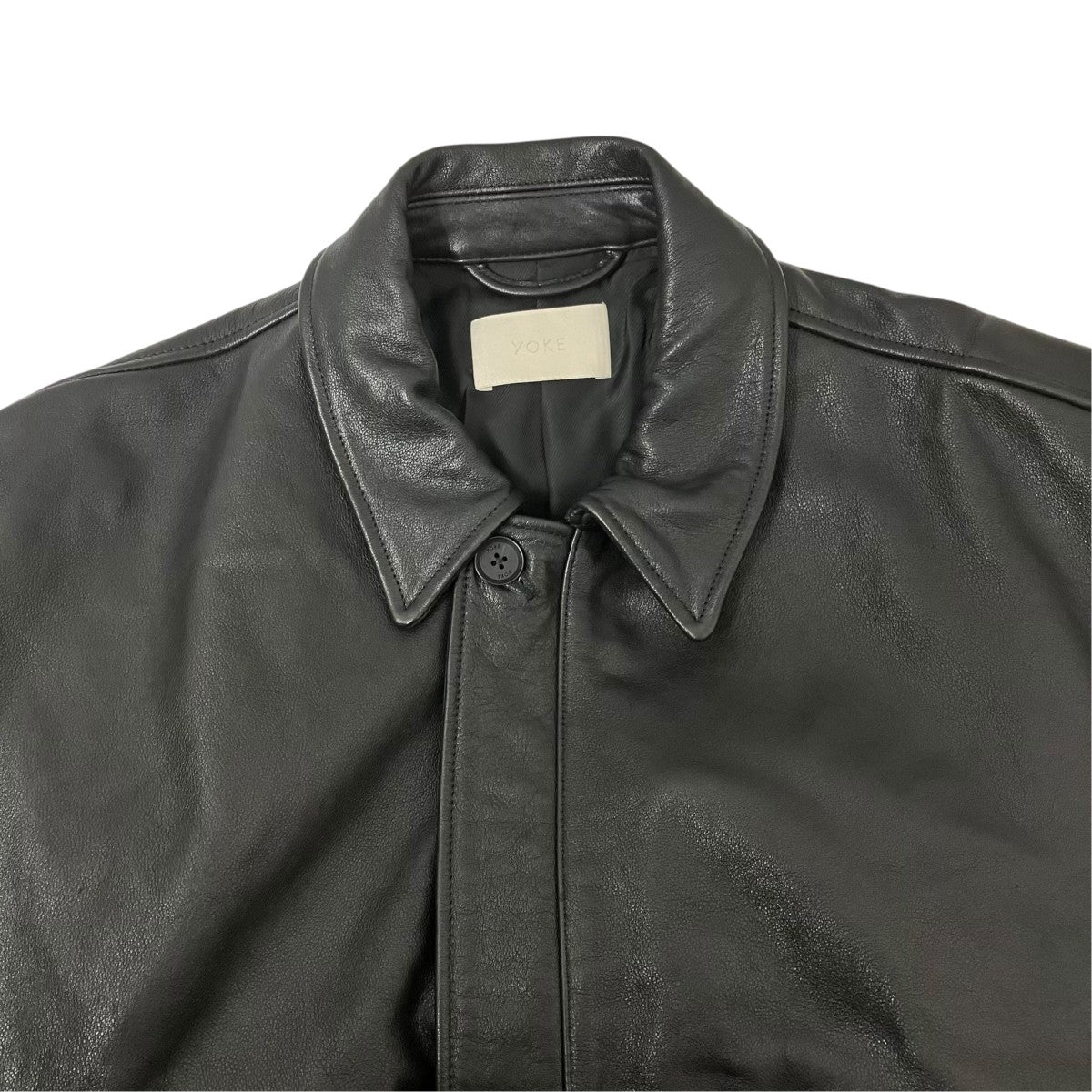 Leather Flight JacketジャケットYK25FW01017B