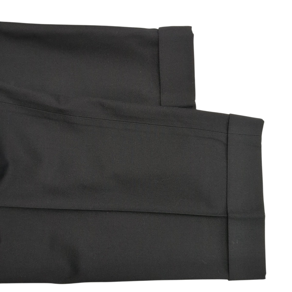 26AWDOUBLE PLEATED SEMI EASY TROUSERS ORGANIC WOOL SURVIVAL CLOTHスラックスA26C07PT2C